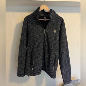 Bench Zip Up Mens size large Navy and Gray Zip-Up Jacket